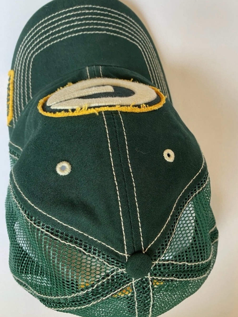 Green Bay Packers Green Distressed Cap - Picture 5 of 8